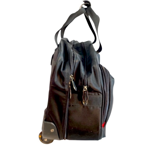 ATLANTIC VINTAGE LUGGAGE WHEELED CARRY ON BAG - Picture 2 of 9